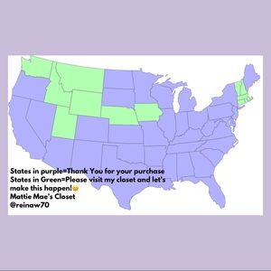 💥Help me reach my goal of selling in every State!